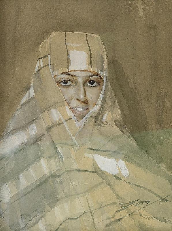 Anders Zorn Bedouin Girl Germany oil painting art